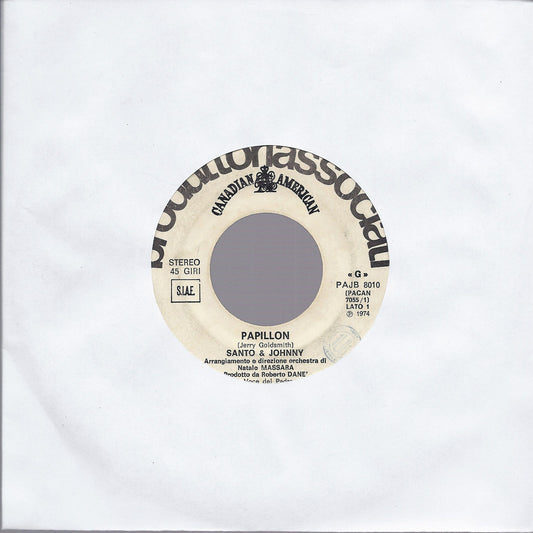 PAPILLON # SANTO & JOHNNY -- LA MAZURKA DI PERIFERIA # Orch. CASADEI - Juke Box