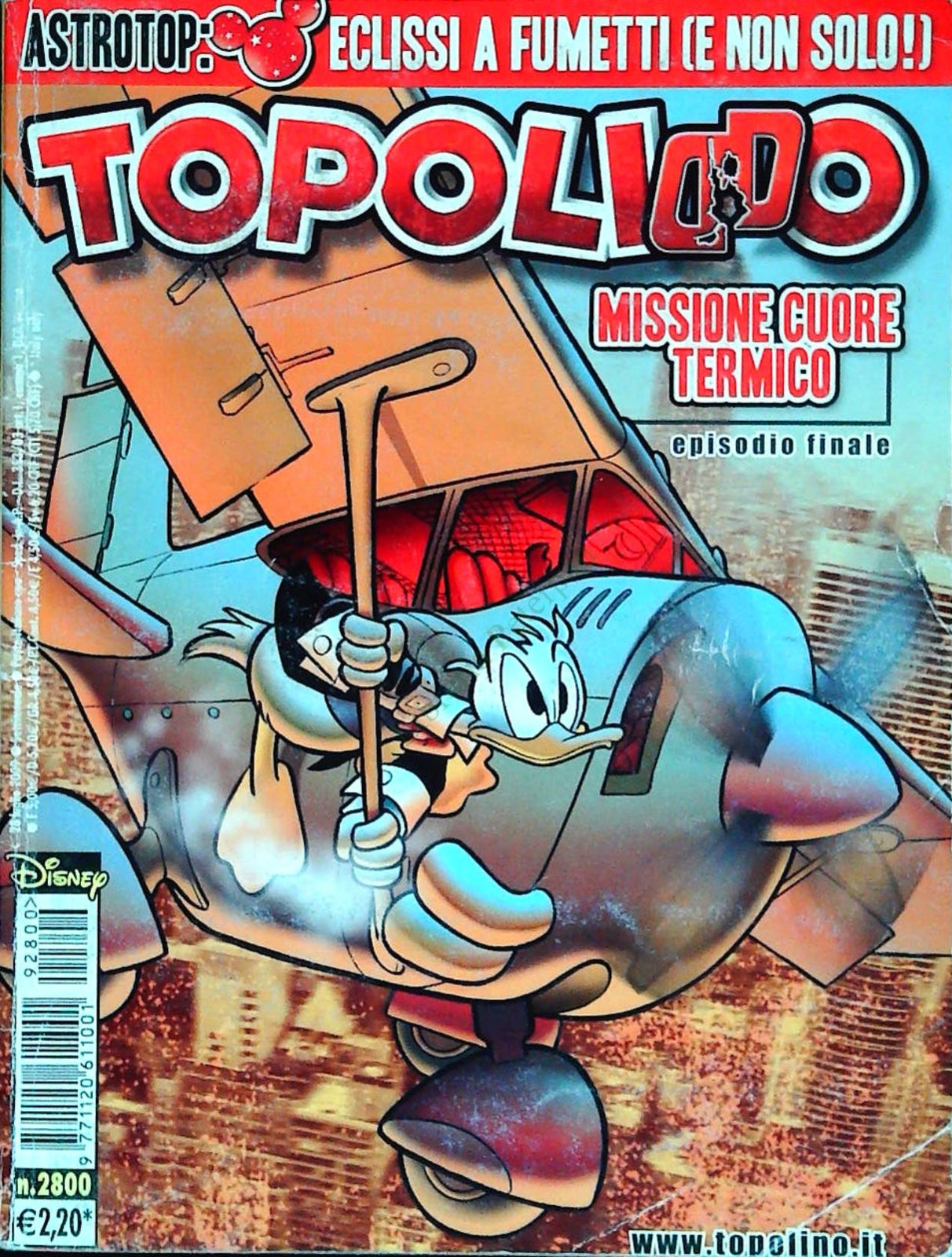 TOPOLINO N. 2800 - 28 LUGLIO 2009