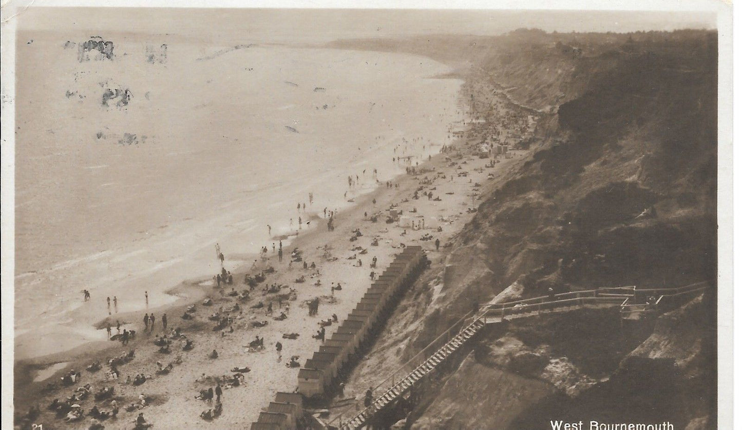 WEST BOURNEMOUTH - PANORAMA - V/T