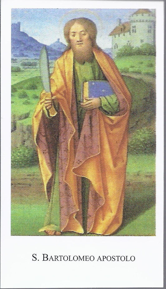 S. BARTOLOMEO APOSTOLO - SANTINO - AS014-063 - Ed. Paco