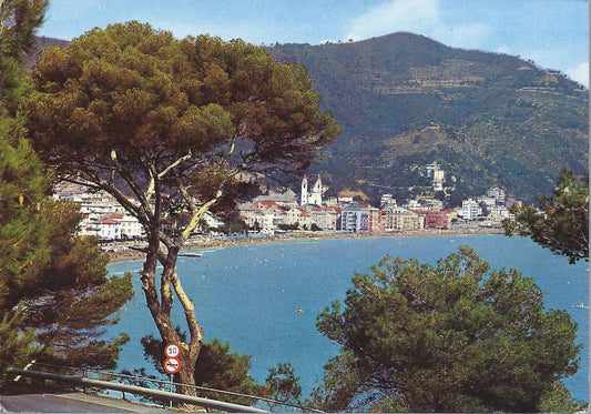 LAIGUEGLIA - PANORAMA VISTO DA PUNTA TOQUARA - V1966