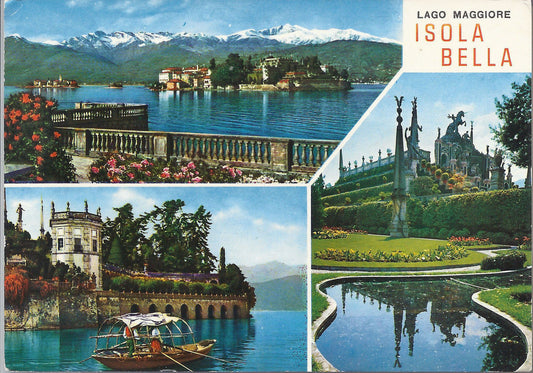 ISOLA BELLA - LAGO MAGGIORE - 3 VEDUTE - NV - FG