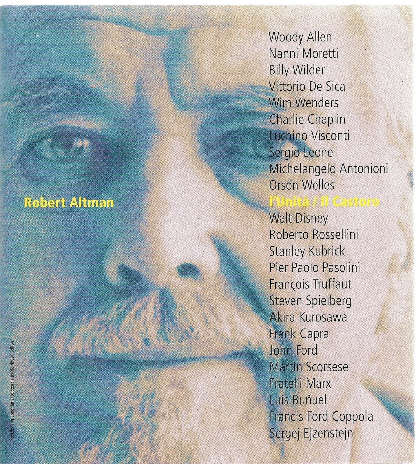 ROBERT ALTMAN - FLAVIO DE BERNARDINIS