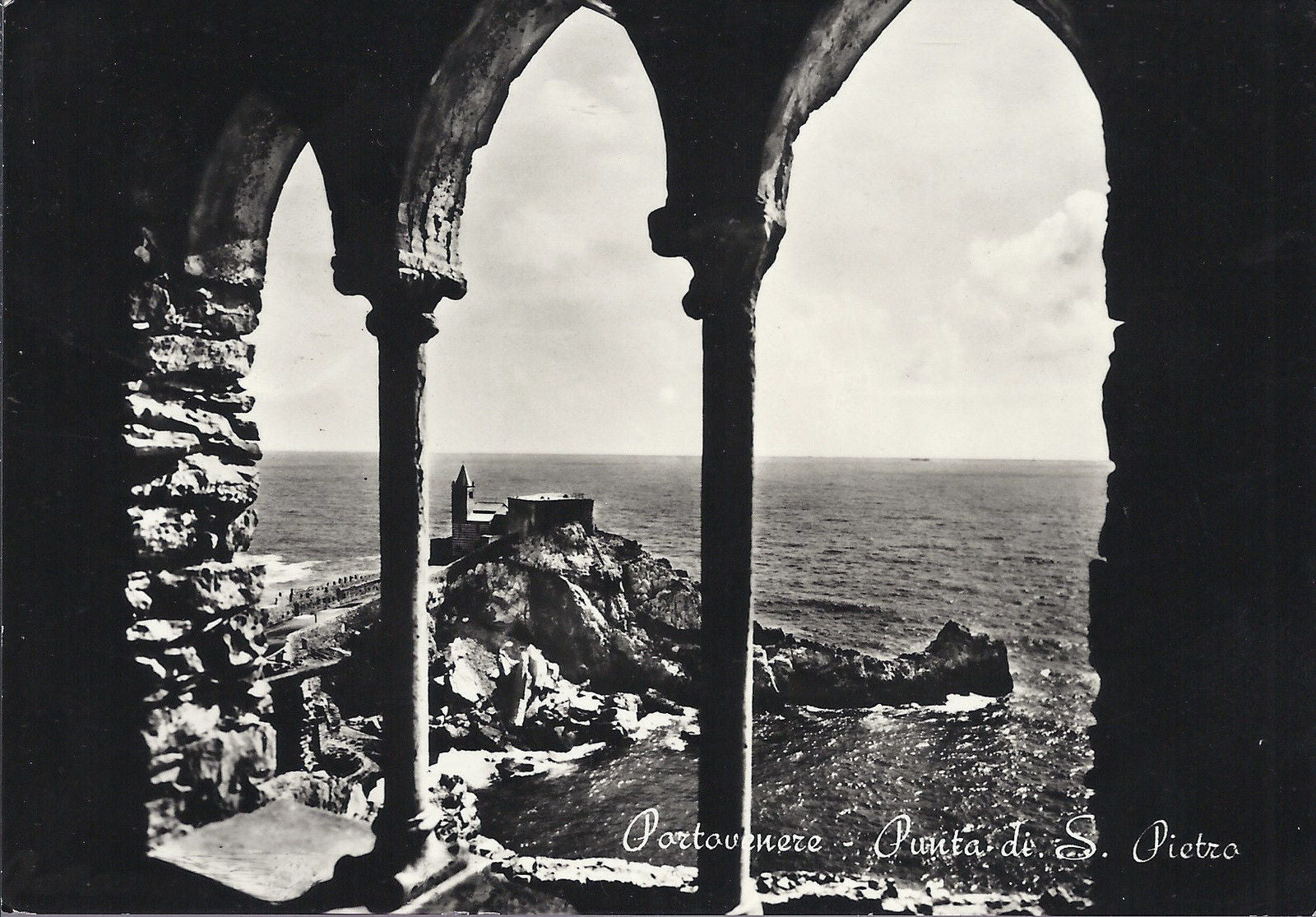 PORTOVENERE - PUNTA DI S. PIETRO - V1961