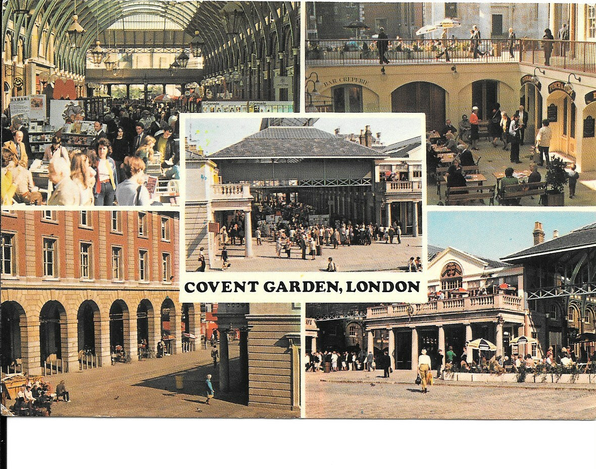 LONDRA - COVENT GARDEN - 5 IMMAGINI - V1981