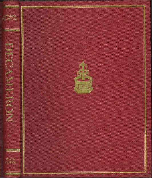 DECAMERON - GIOVANNI BOCCACCIO - INTR. VITTORE BRANCA-SANSONI 1966 - TRE VOLUMI