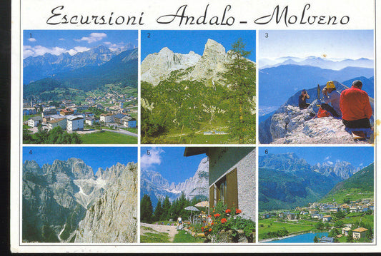 ESCURSIONI ANDALO  MOLVENO - 6 VEDUTE - VSD
