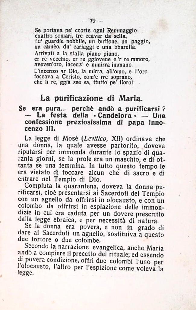 LA MADONNA - ALETE DAL CANTO
