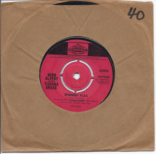 SPANISH FLEA - CINCO DE MAYO -- HERB ALPERT and THE TIJUANA BRASS