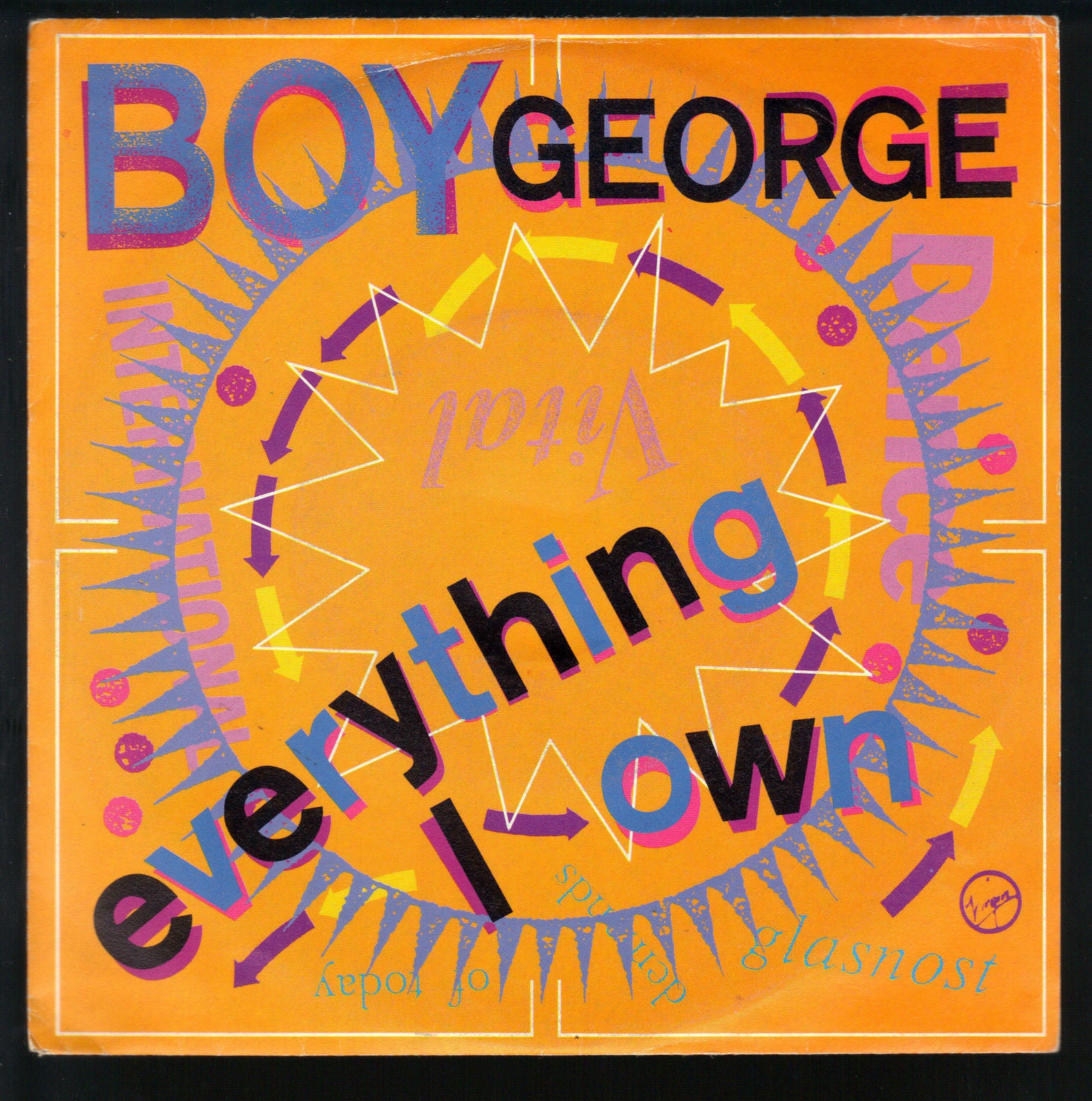 EVERYTHING I OWN - USE ME # BOY GEORGE