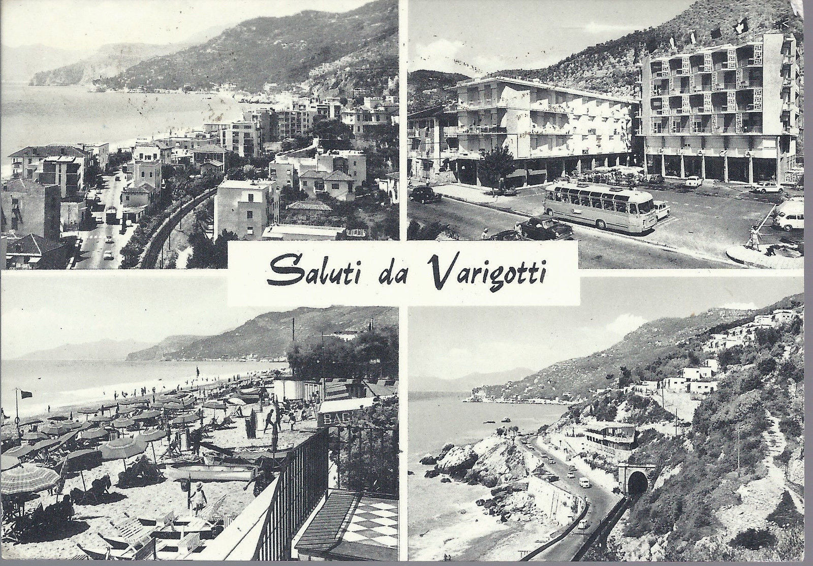 VARIGOTTI - SALUTI - 4 VEDUTE - V 1965 - FG