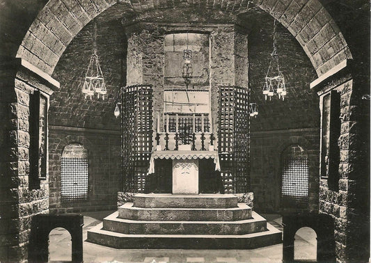 ASSISI - TOMBA DI SAN FRANCESCO - V1955