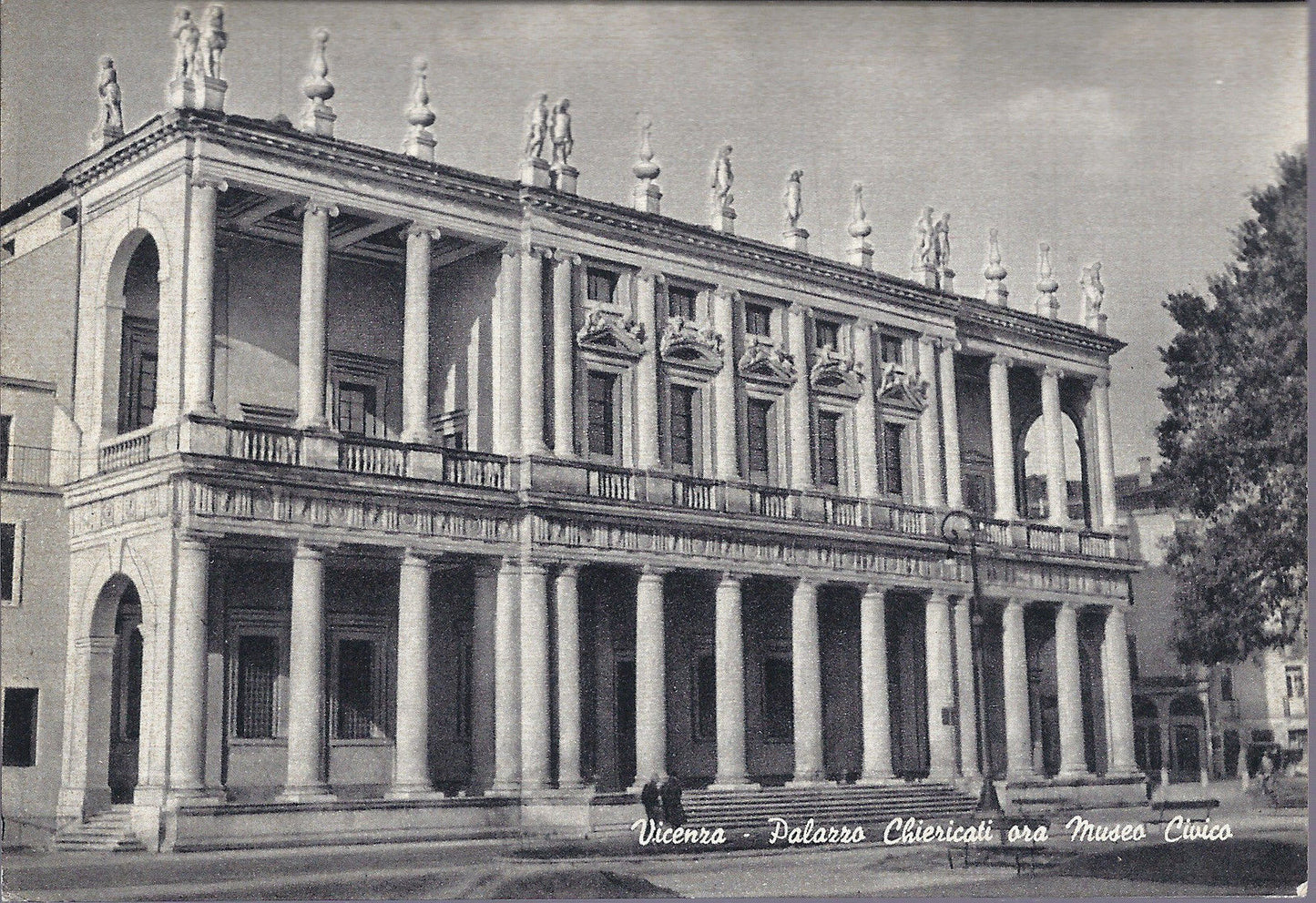 VICENZA - PALAZZO CHIERICATI ORA MUSEO CIVICO - V 1960 - FG