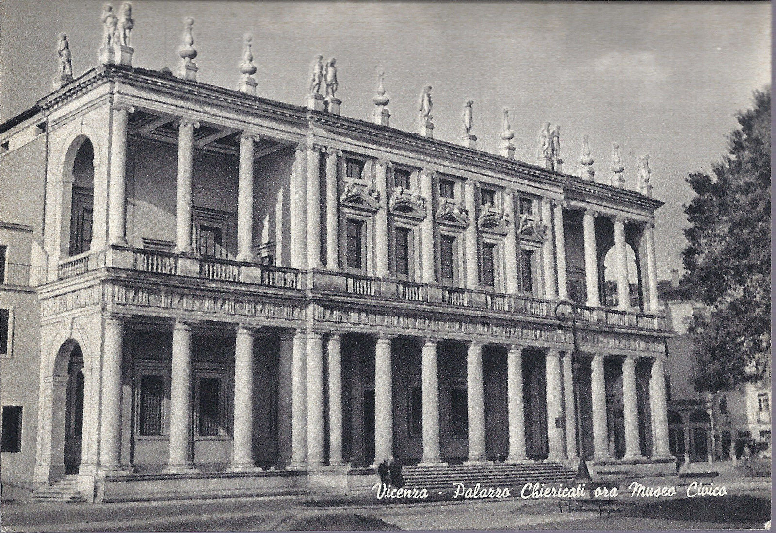 VICENZA - PALAZZO CHIERICATI ORA MUSEO CIVICO - V 1960 - FG