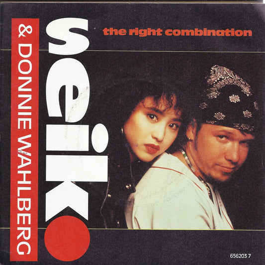 THE RIGHT COMBINATION - GOODBYE MY BABY -- SEIKO and DONNIE WAHLBERG
