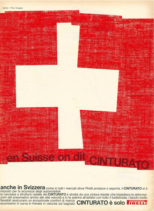 CINTURATO PIRELLI SUISSE - ADVERTISING
