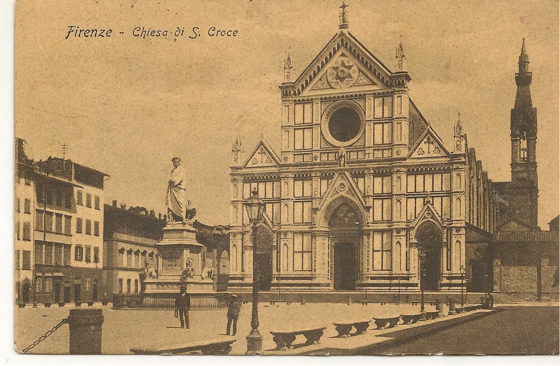 FIRENZE - CHIESA DI SANTA CROCE - V1903