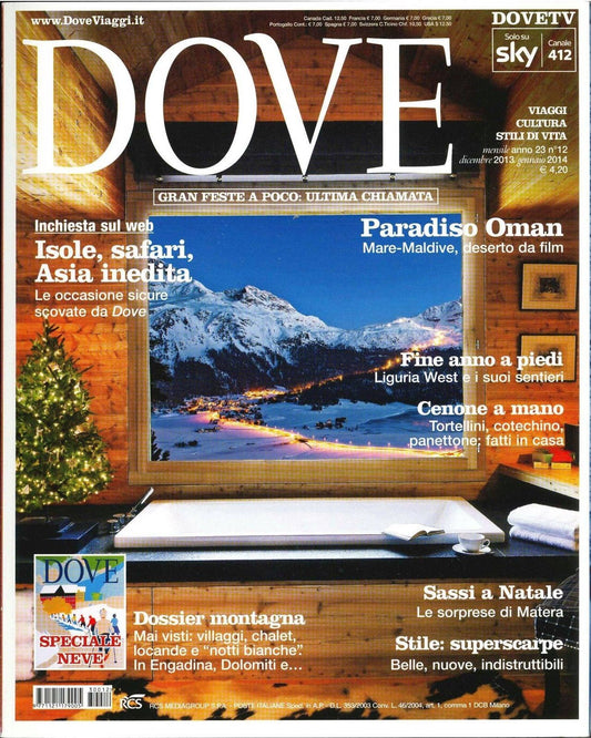 DOVE N 12 - DICEMBRE 2013/GENNAIO 2014