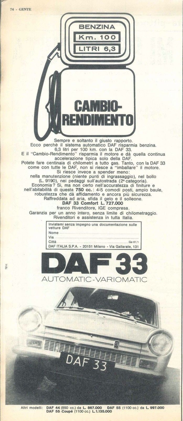 DAF 33 - AUTO - ADVERSITING