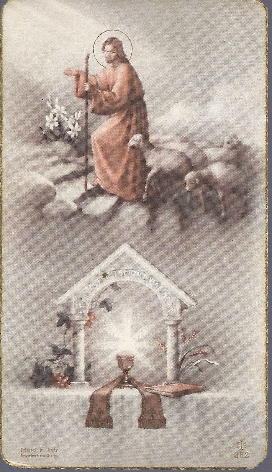 GESU' BUON PASTORE - XXV° di Sacerdozio - 1940