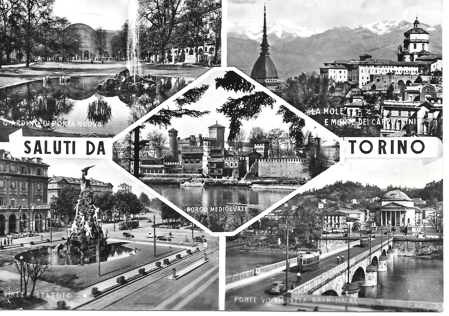 SALUTI DA TORINO 5 IMMAGINI - V1968