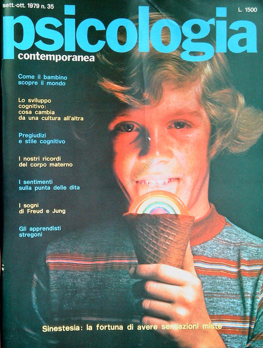 PSICOLOGIA CONTEMPORANEA N. 35 - SINESTESIA - OUTLET DEL LIBRO