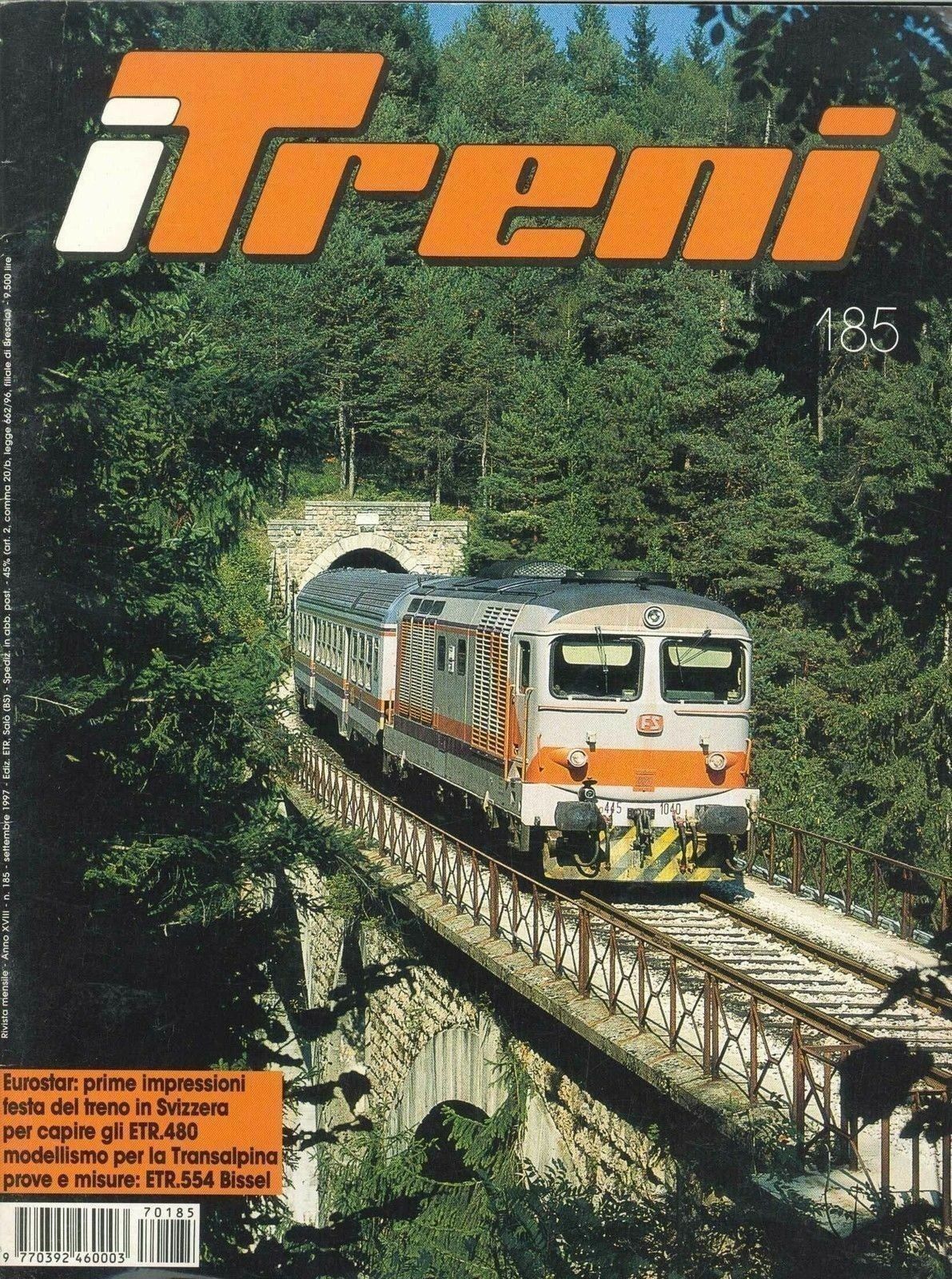 I TRENI N. 185 - SETTEMBRE 1997