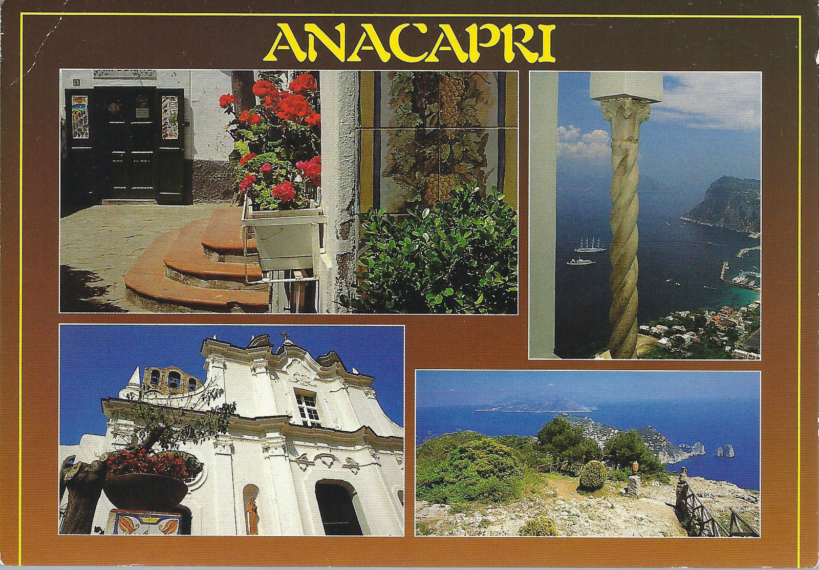 ANACAPRI - 4 VEDUTE - NV