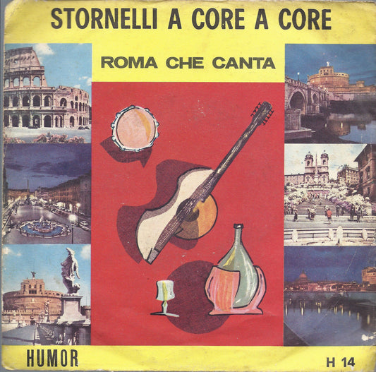 STORNELLI A CORE A CORE - I parte - II parte Roma che canta - ALDO MORENO