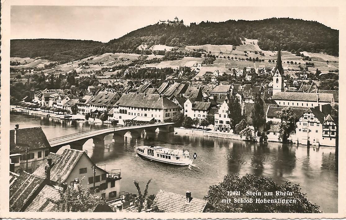 STEIN AM RHEIN - PANORAMA - V1956