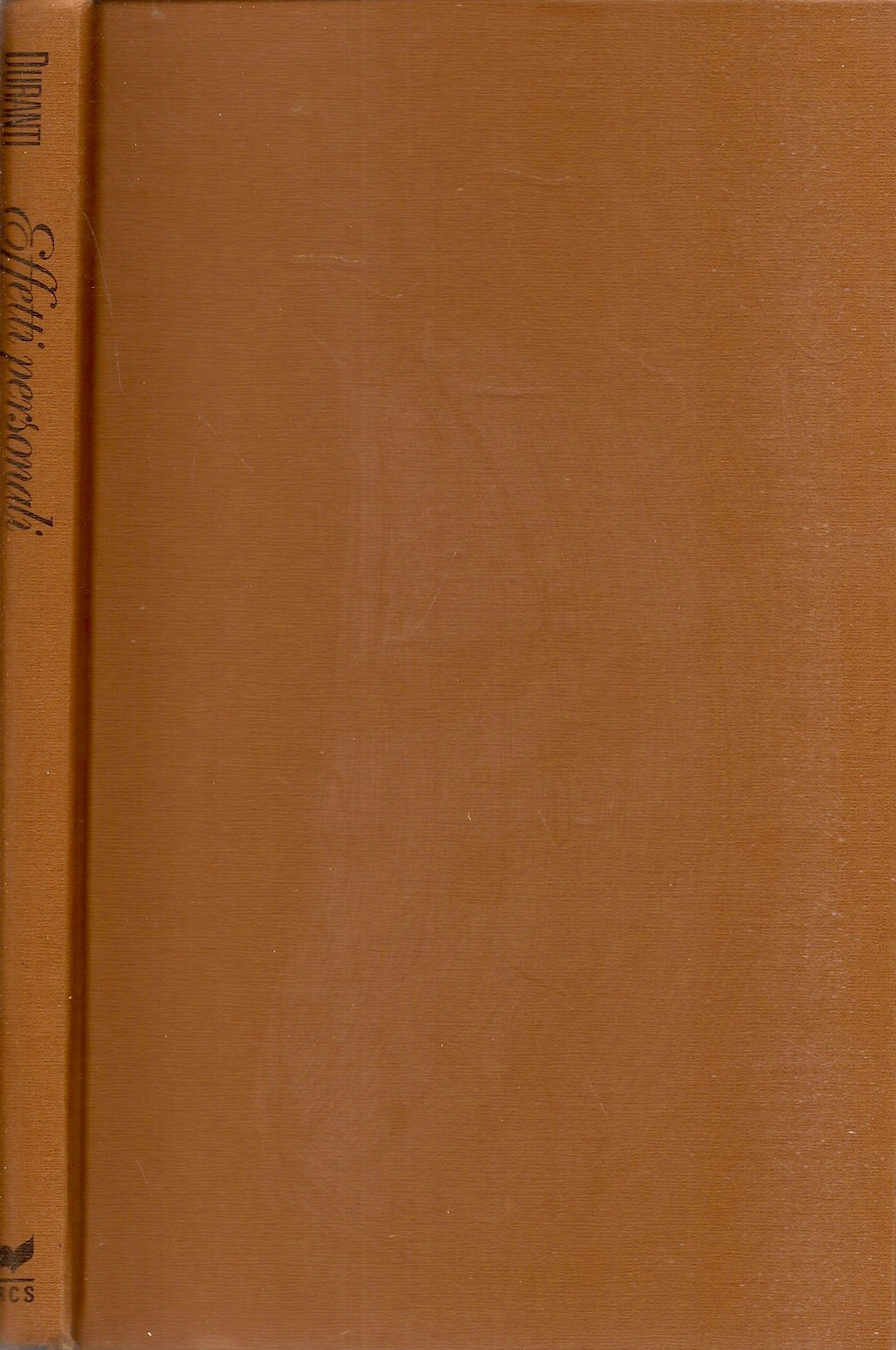 EFFETTI PERSONALI - FRANCESCA DURANTE - LA SCALA RIZZOLI 1989