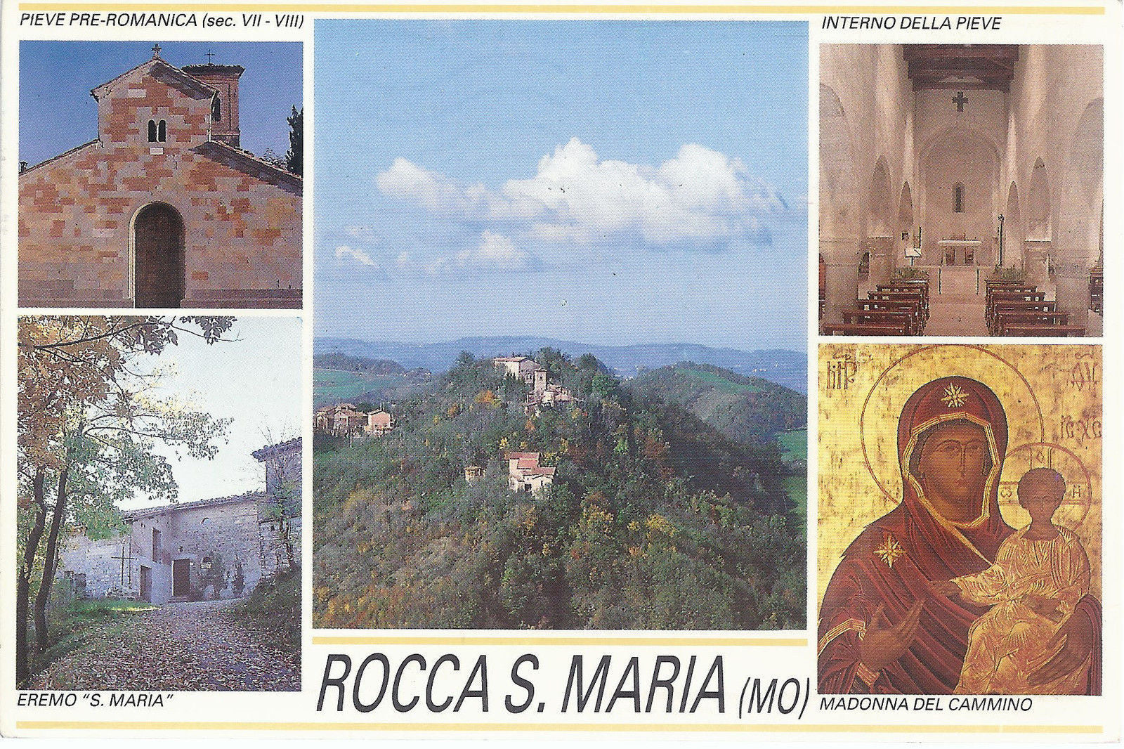 ROCCA S. MARIA ( Modena ) - PIEVE PRE-ROMANICA - VEDUTE VARI