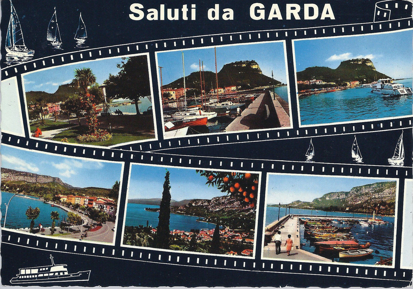 GARDA - SALUTI - 6 VEDUTINE - V1973