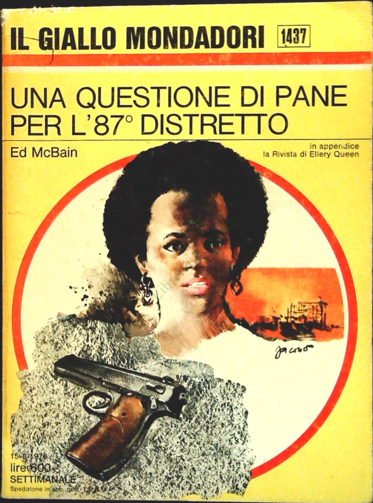 UNA QUESTIONE DI PANE PER L'87 DISTRETTO - ED McBAIN - GIALLO MONDADORI N. 1437