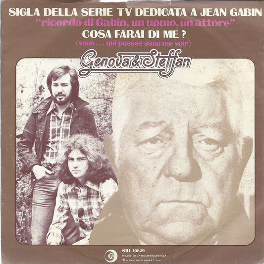 COSA FARAI DI ME -- QUEI GIORNI VANNO VIA == GENOVA & STEFFAN