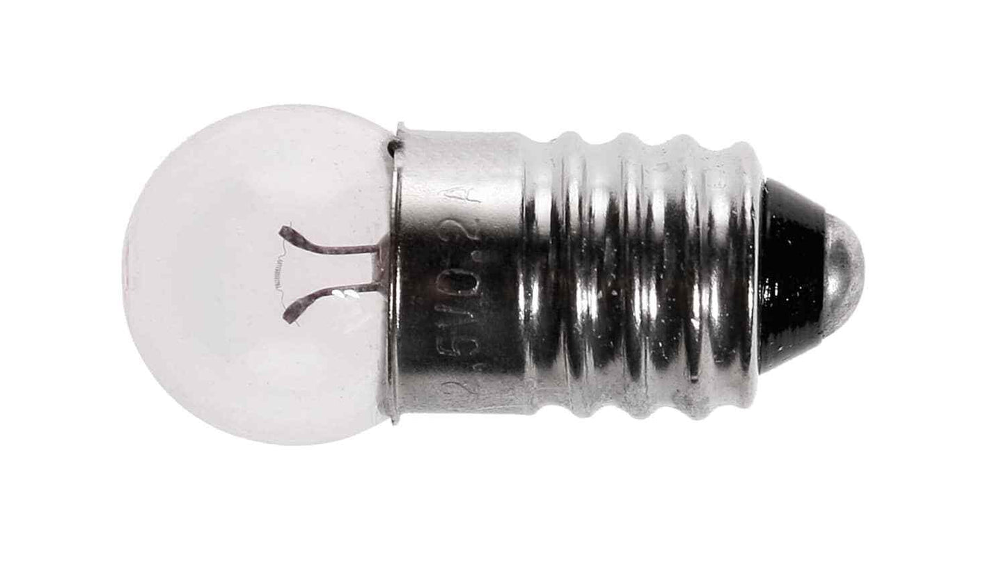 LAMPADINA TRASPARENTE 3,8V - 0,07A - CONF. 2 PEZZI