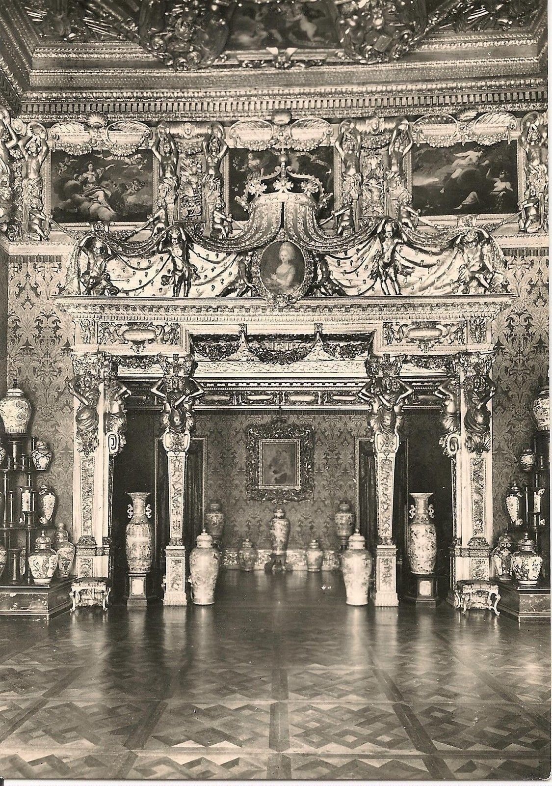 TORINO - PALAZZO REALE - CAMERA DELL'ALCOVA - NV