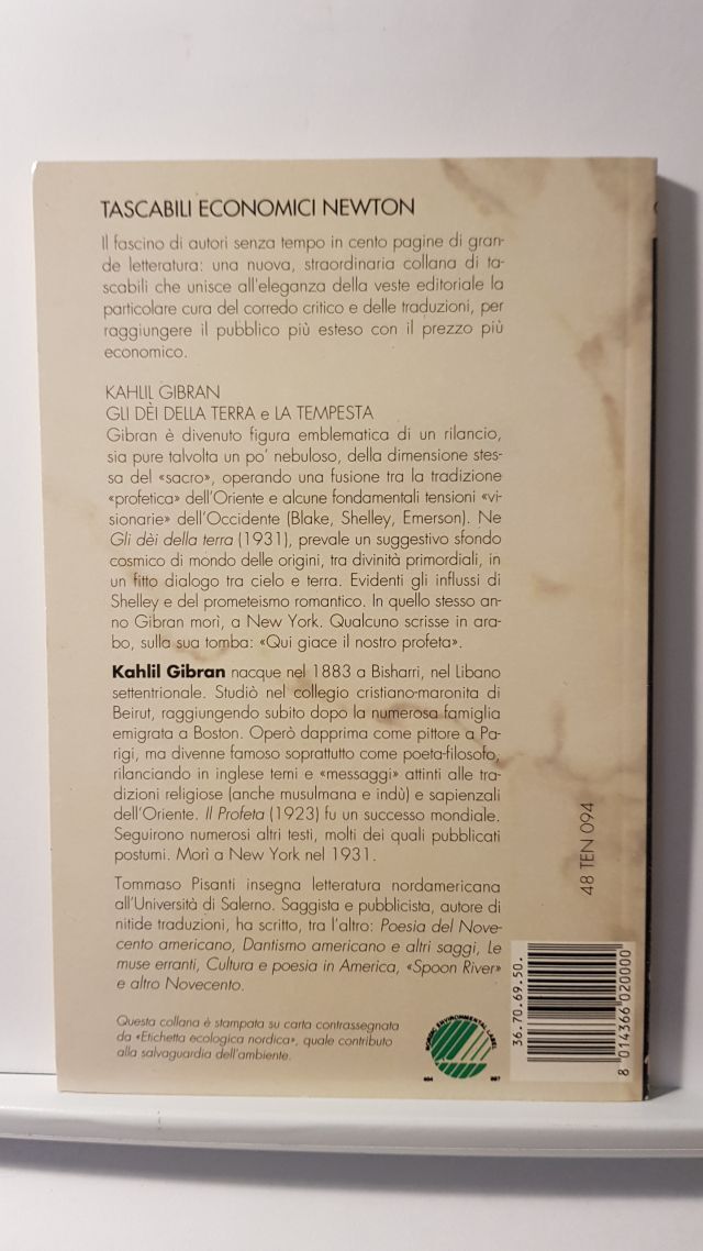GLI DEI DELLA TERRA. LA TEMPESTA - GIBRAIN - NEWTON 1993