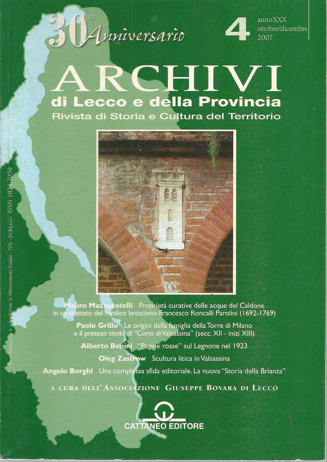 ARCHIVI DI LECCO E DELLA PROVINCIA - OTTOBRE-DICEMBRE 2007