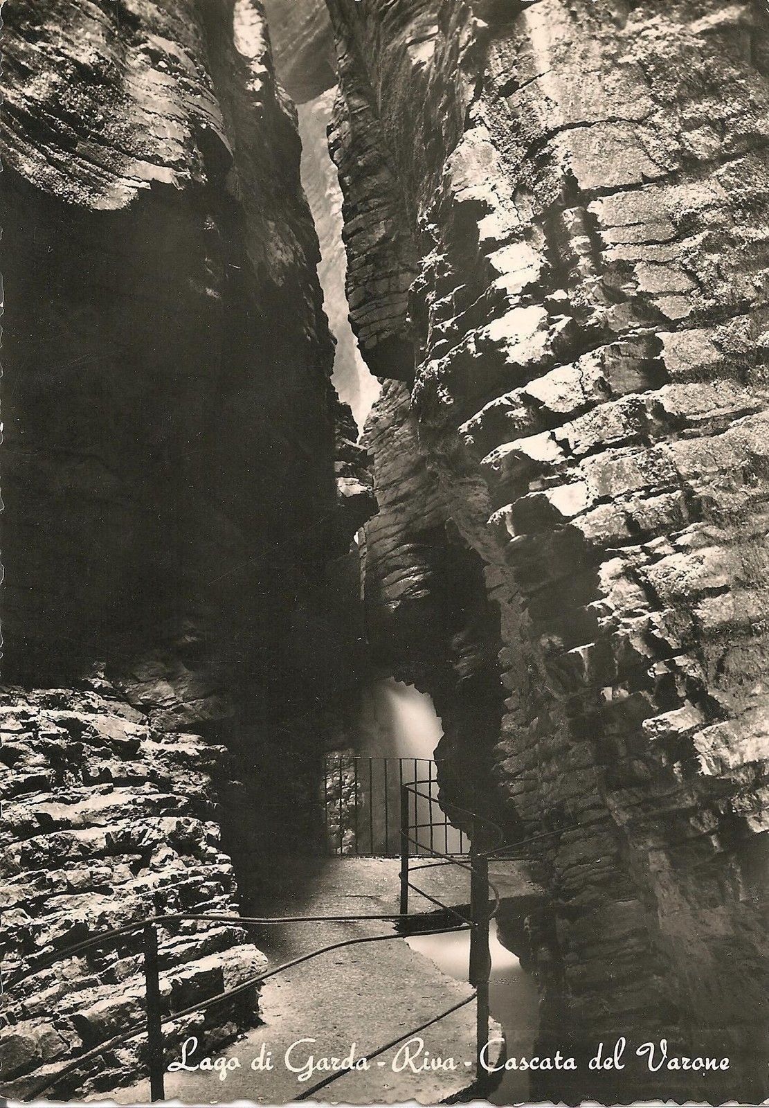 RIVA DEL GARDA - CASCATA DEL VARONE - V1955