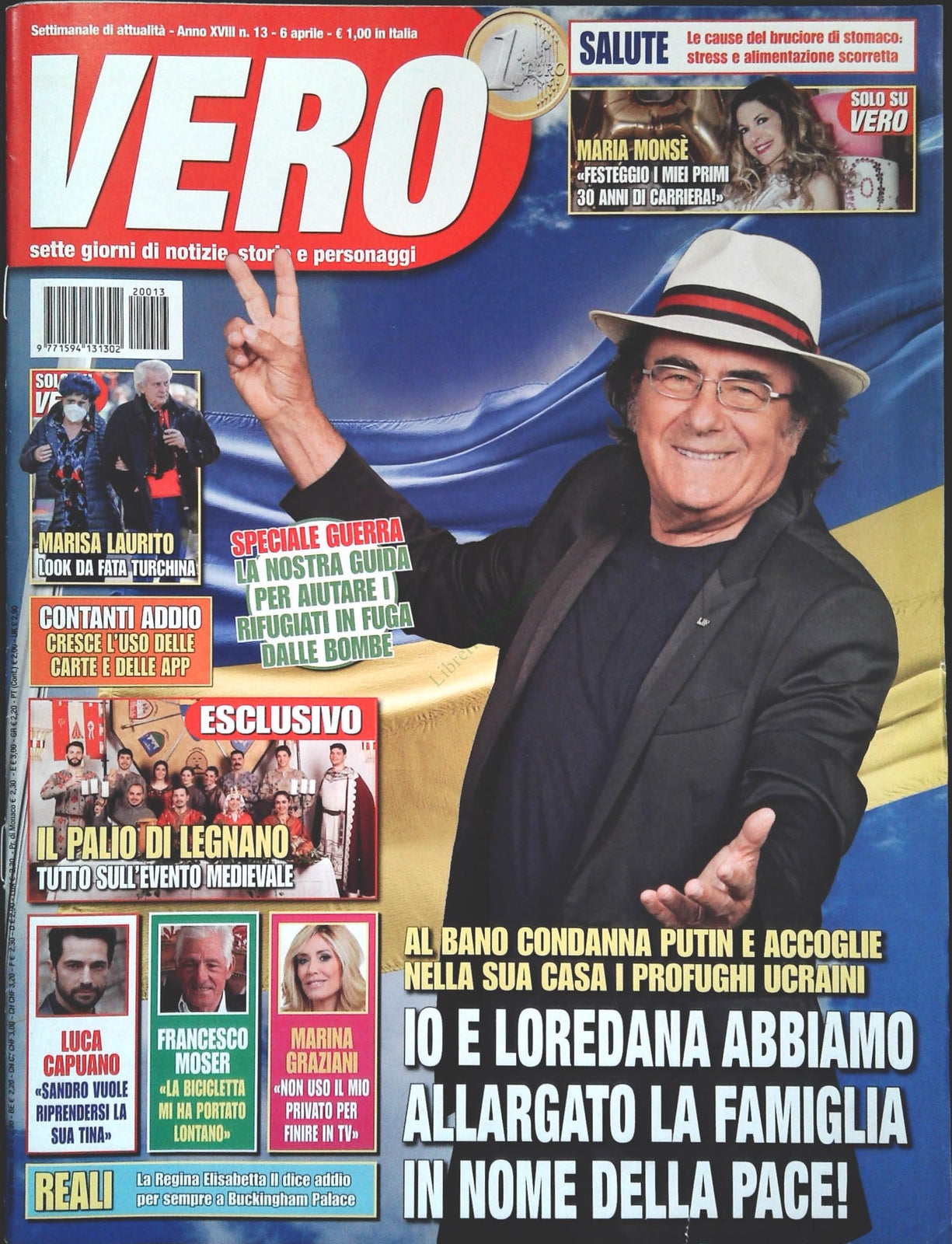 VERO 6 APRILE 2022 - AL BANO - LAURITO - LUCA CAPUANO - MARIA MONSE'