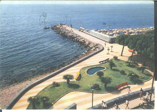 LOANO - GIARDINI PUBBLICI E MOLO - V1962