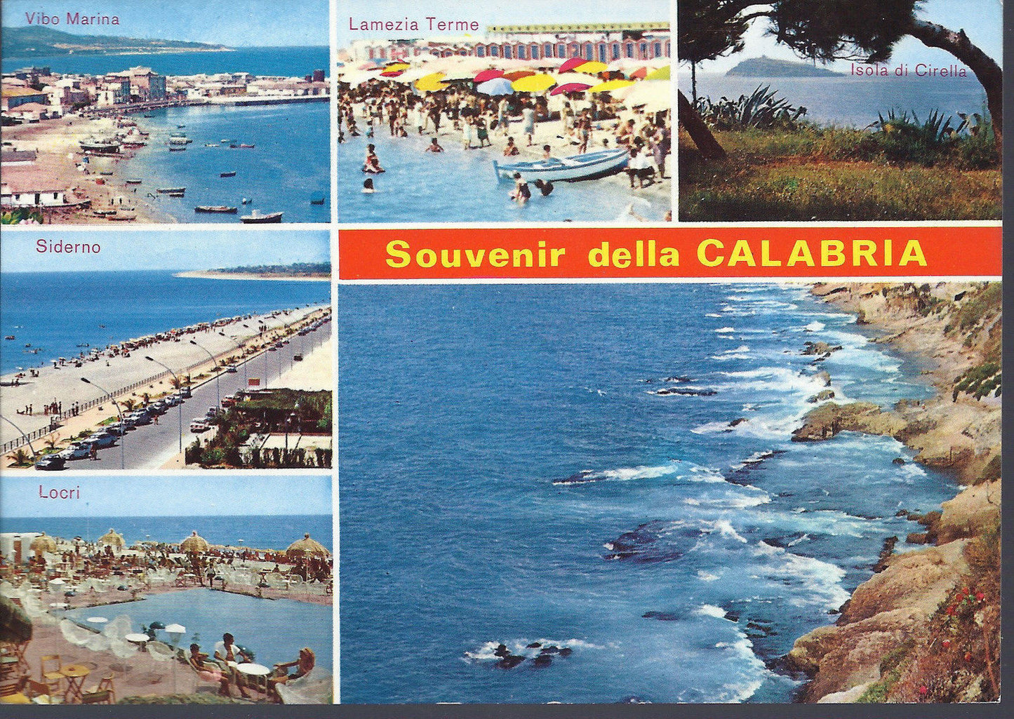 CALABRIA - 6 VEDUTE - V1974