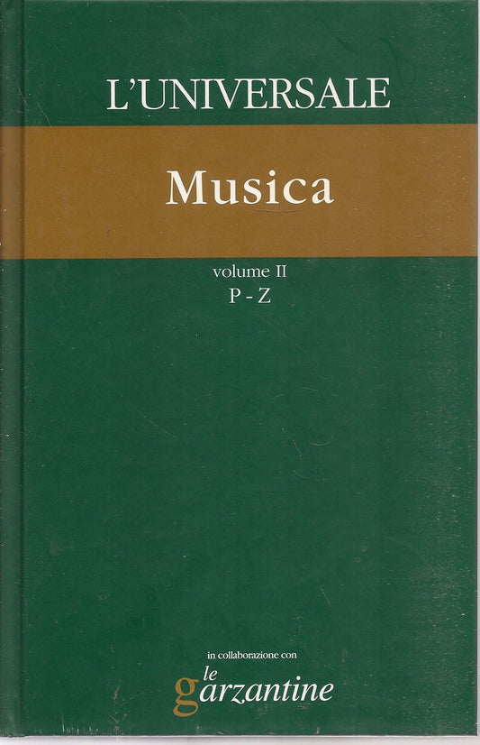 L'UNIVERSALE GRANDE ENCICLOPEDIA TEMATICA - VOL. 13 LA MUSICA 2