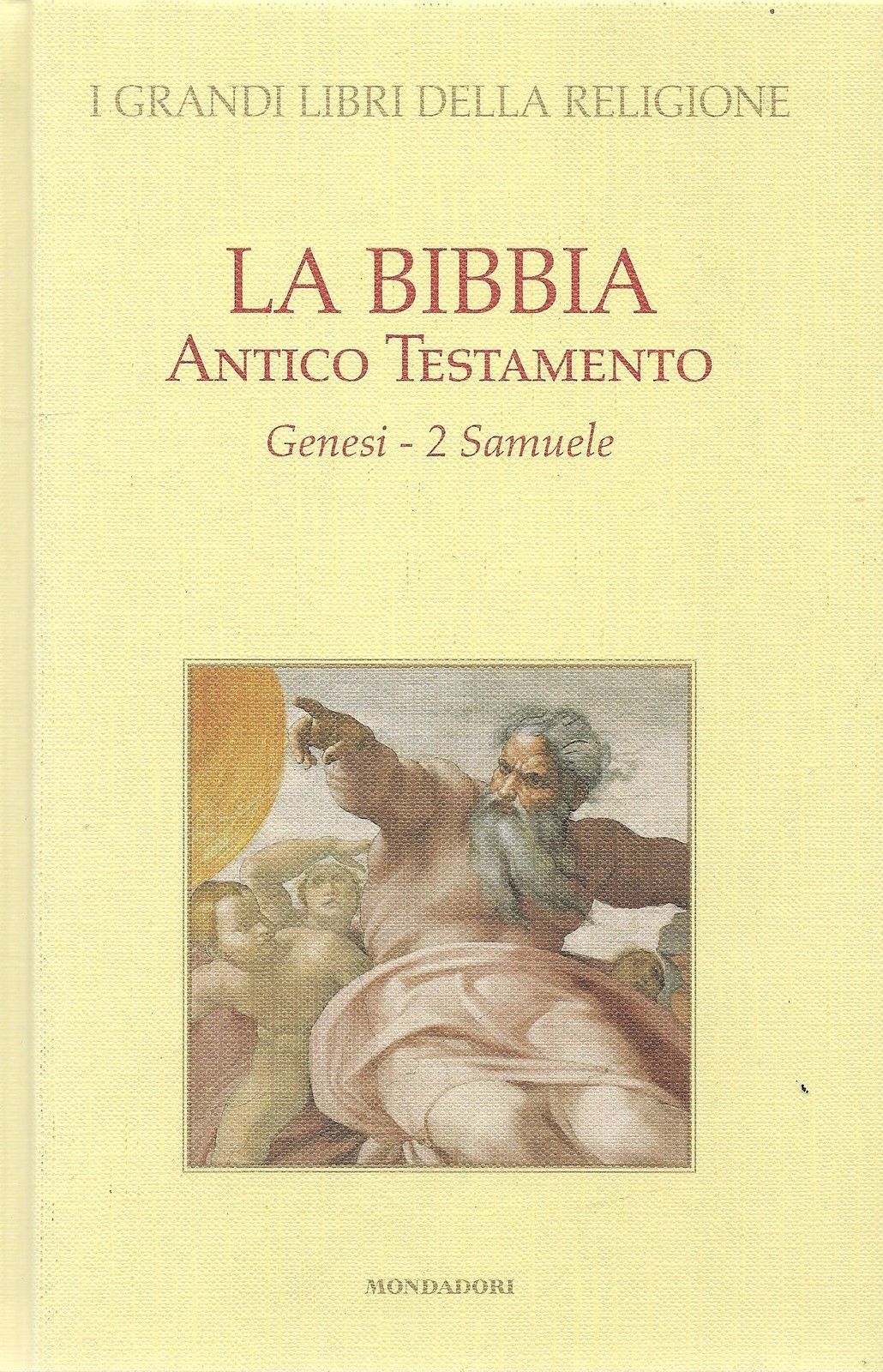 LA BIBBIA ANTICO TESTAMENTO GENESI 2 SAMUELE