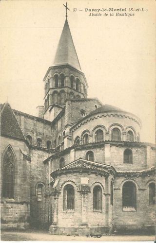 PARAI-LE-MONIAR  - ABSIDE DE LA BASILIQUE - NV