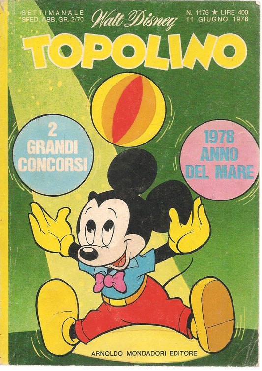 TOPOLINO N. 1176 - 11 GIUGNO 1978