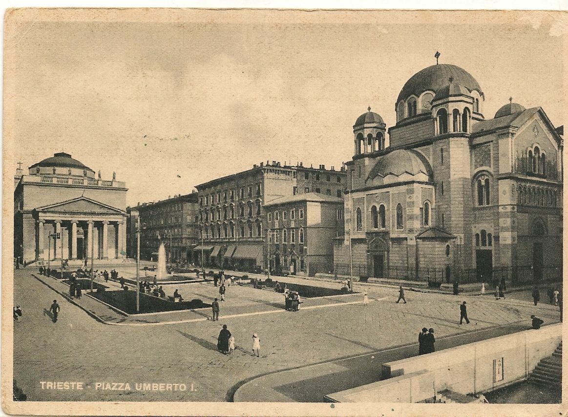 TRIESTE - PIAZZA UMBERTO I - V1942