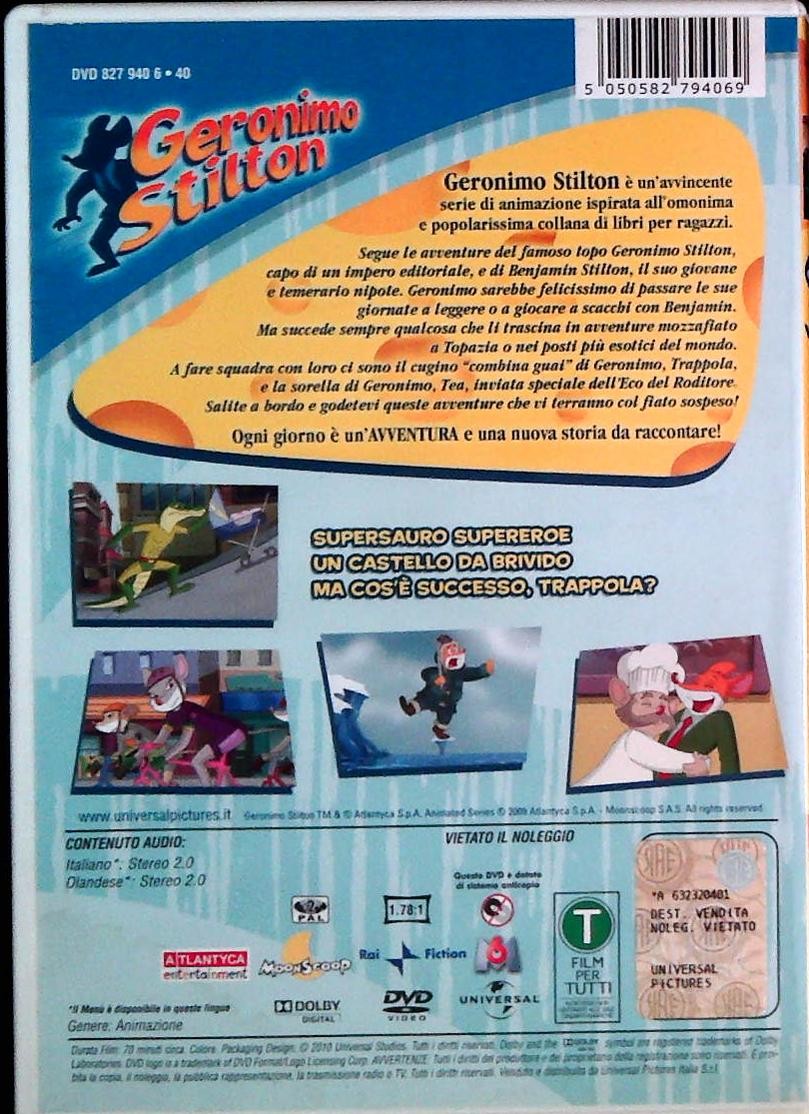 GERONIMO STILTON - SUPERSAURO SUPEREROE - DVD - VOLUME CINQUE