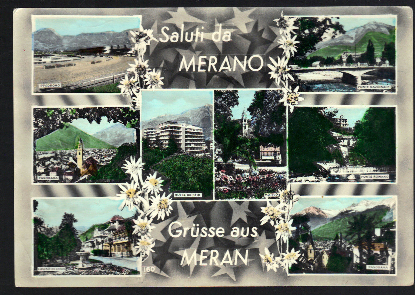 MERANO - MERAN - 8 VEDUTINE - NV - ACQUARELLATA